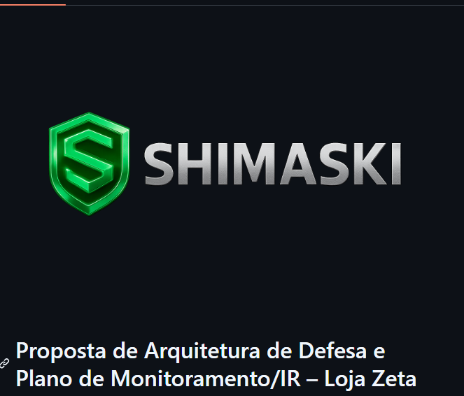 Proposta de Arquitetura de Defesa Loja Zeta